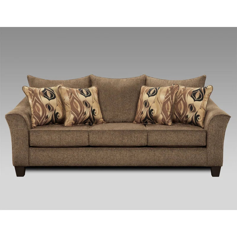 THE CASA ORO® Designer Sofa Set: Stylish Living Room Decor with a Luxurious Textured Sofa Set(Brown)