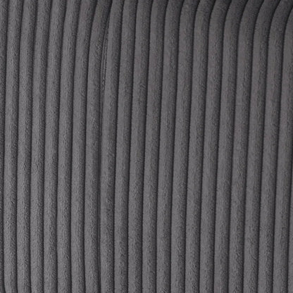 L-Shape Sectional Sofa: 3-Piece Modular Sectional Sofa Combines Modern Design(Gray Corduroy)