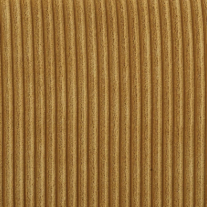 L-Shape Sectional Sofa: 6 - Piece Corduroy Sectional(Ginger Corduroy)