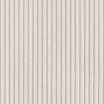 U-Shape Sectional Sofa: 8 - Piece Corduroy Sectional(Cream Corduroy)