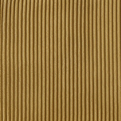 U-Shape Sectional Sofa: 8 - Piece Corduroy Sectional(Ginger Corduroy)