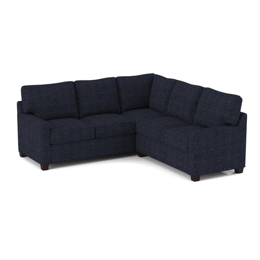 L-Shape Sectional Sofa: 90" Wide Symmetrical Corner Sectional(Whim Granite)