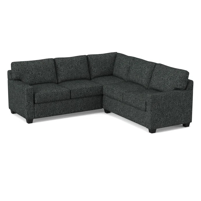 L-Shape Sectional Sofa: 90" Wide Symmetrical Corner Sectional(Connelly Crow)