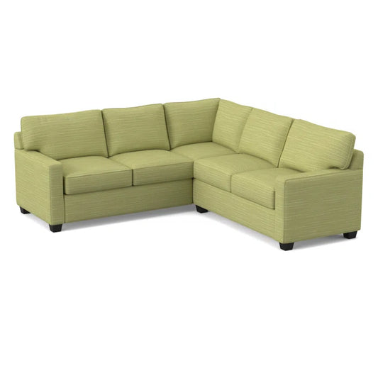 L-Shape Sectional Sofa: 90" Wide Symmetrical Corner Sectional(Ridgecrest Meadow)