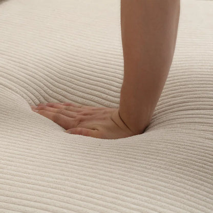 L Shape Sectional Sofa: 108.5"W Corduroy Upholstered 5 - Piece Sectional Sofa(Beige Corduroy)