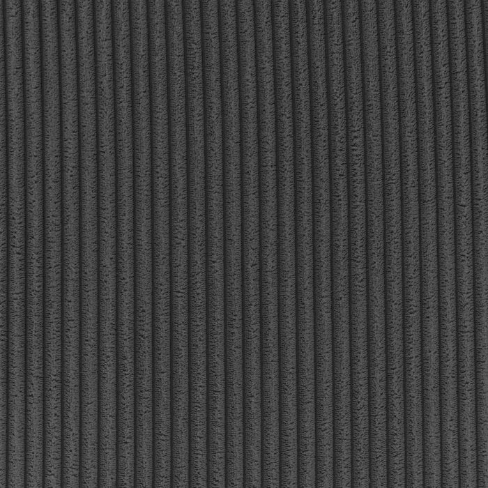 U- Shape Sectional Sofa: 7 - Piece 144" Wide Modular Corner Sectional( Dark Gray Corduroy)