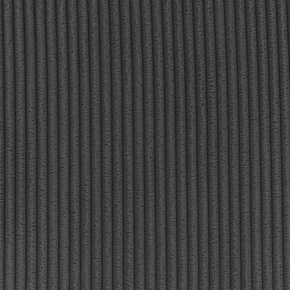 U- Shape Sectional Sofa: 7 - Piece 144" Wide Modular Corner Sectional( Dark Gray Corduroy)