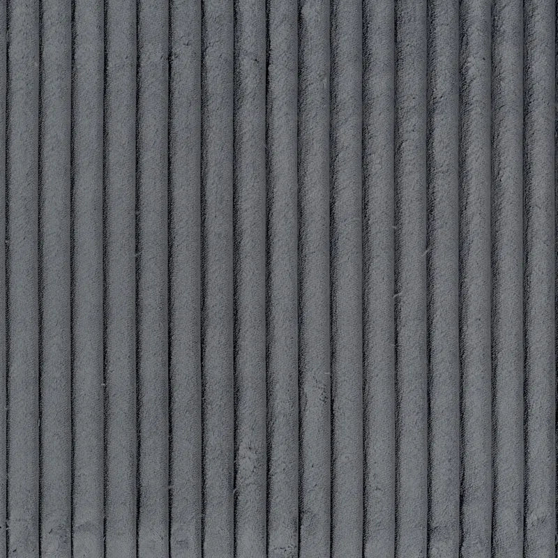 L Shape Sectional Sofa: 135”W Modern Corduroy Track Arm Modular Sectional Sofa(Gray Corduroy)