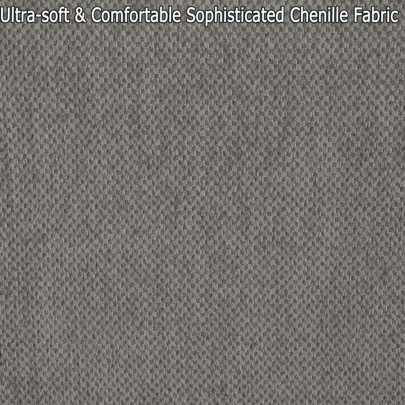 U-Shape Sectional Sofa: Modular 12-piece Oversized 9-seater Corner Sectional Sofa(Gray Polyester)