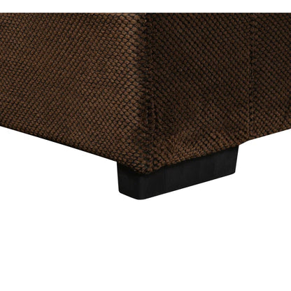 U Shape Sectional Sofa: 123" Oversized Sectional Sleeper Sofa With Storage Living Room(Dark Brown)