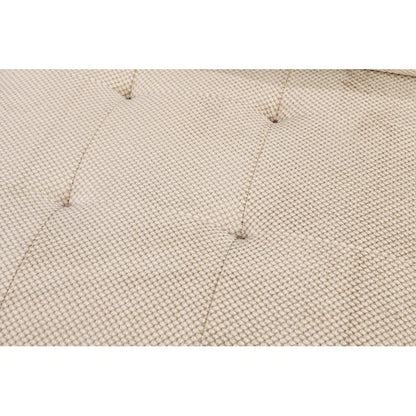 U Shape Sectional Sofa: 123" Oversized Sectional Sleeper Sofa With Storage Living Room(Beige)