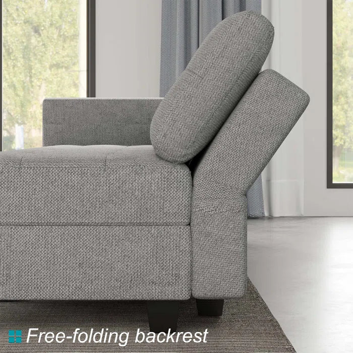 9 Seater Sofa: 169.4'' Large U-Shaped Variable Sectional Couch Module Polyester Blend Sofa with Storage(Light Gray Linen Blend)