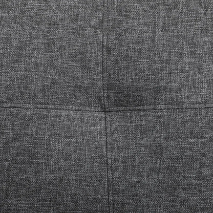 L-Shape Sectional Sofa: 103.5" Upholstered L-Shape Sectional(Black)